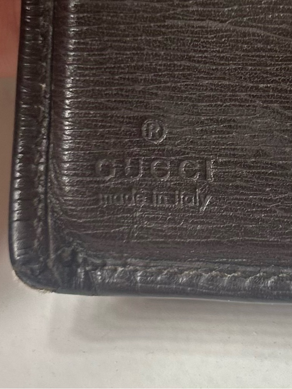 Vintage Gucci Dark Brown Leather G logo Bifold - Picture 4 of 15